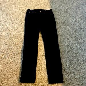 American Eagle flex black pants.  Size 30x34
